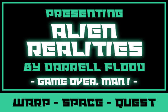 Alien Realities: A Display Font for Bold Storytelling