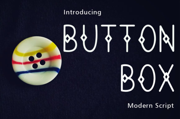 Button Box: A Friendly Tall Display Font for Makers