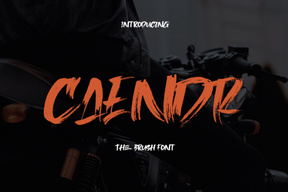 Caendr: A Hand-Brush Font That Makes Small Brands Shine