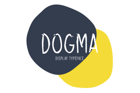 Dogma: A Modern Display Font for Editorial Design