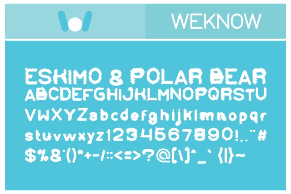 Eskimo and Polar Bear: A Bold Display Font for Business Branding