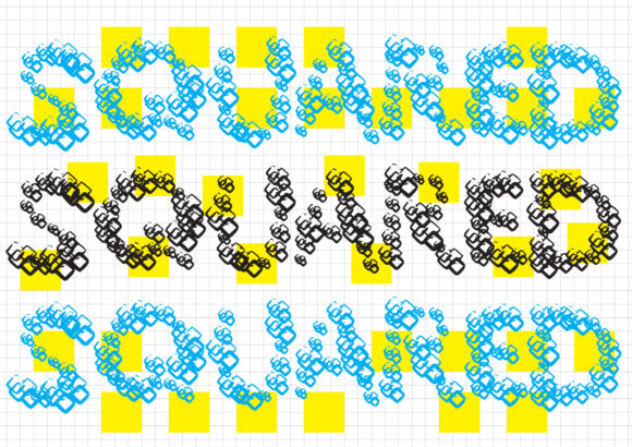 Give Your Brand a Playful Edge with the Squared Font