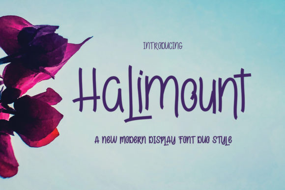 Halimount: A Versatile Display Font for Branding Projects