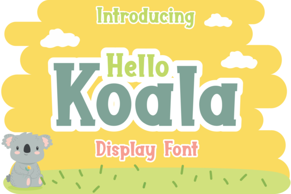 Hello Koala: A Friendly Display Font for Web Design