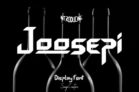 Joosepi: A Bold Display Font for Campaign Creatives