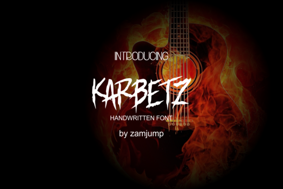 Karbetz: A Display Font with Unmistakable Maker Charm