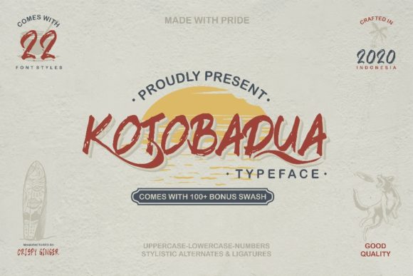 Kotobadua: The Bold Display Font That Commands Attention