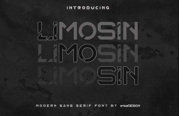 Limosin: A Display Font That Commands Attention