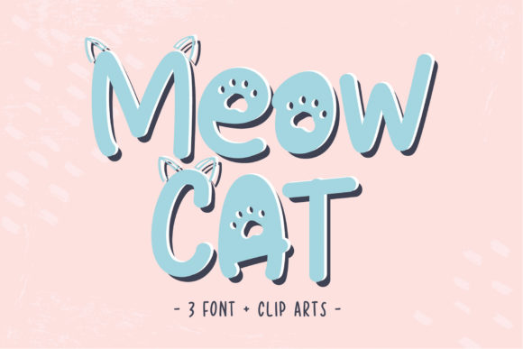 Meow Cat: A Display Font That Adds Warmth to Real Branding Work