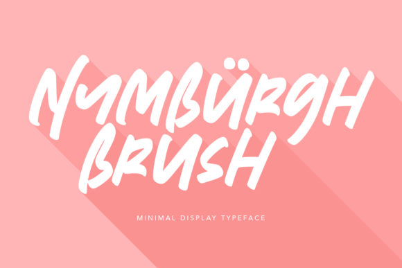 Nymburgh Brush: A Handwritten Font for Web Designers