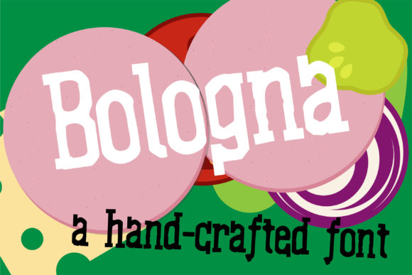 PN Bologna: A Chunky, Hand-Crafted Display Font That Feels Like a Signature
