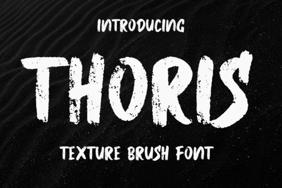 Thoris: A Brush Pen and Pencil Font for Digital Layouts
