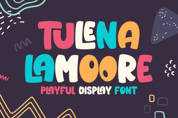 Tulena Lamoore: A Chunky Display Font for Memorable Branding