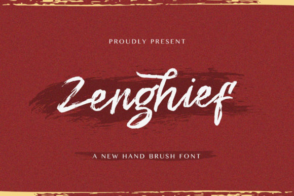 Zenghief: A Display Font That Makes Small Brands Look Polished